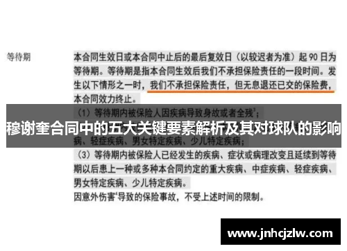 穆谢奎合同中的五大关键要素解析及其对球队的影响 穆谢奎合同中的五大关键要素解析及其对球队的影响